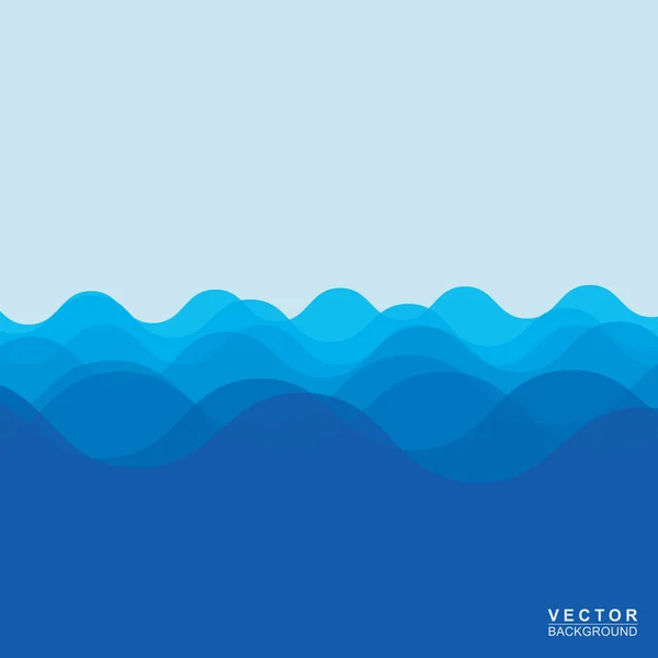 Vesiaalto — vektorikuva