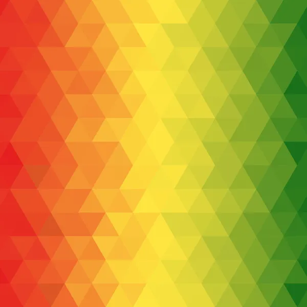 Fondo geométrico de reggae — Vector de stock