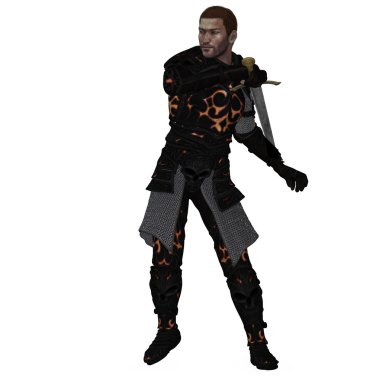 karanlık şövalye rakibi üzerinde ilerleyen