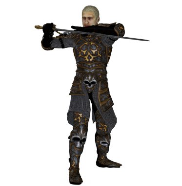 karanlık şövalye rakibi üzerinde ilerleyen