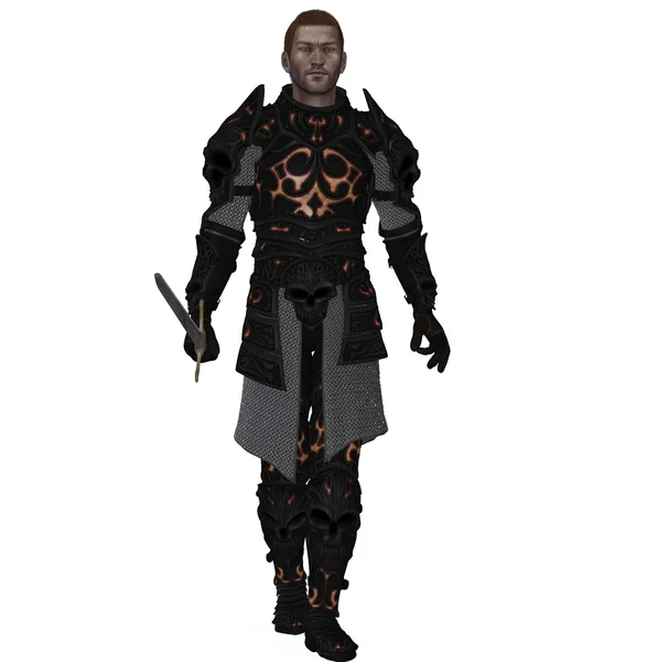 karanlık şövalye rakibi üzerinde ilerleyen