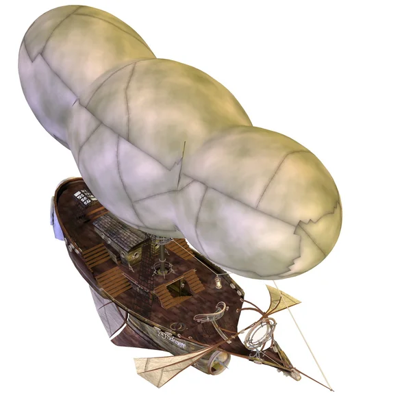 Höyrypunkki-ilmalaiva — kuvapankkivalokuva