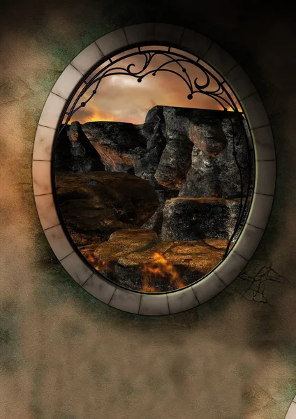 fantezi, yatay çerçeve çizilmiş