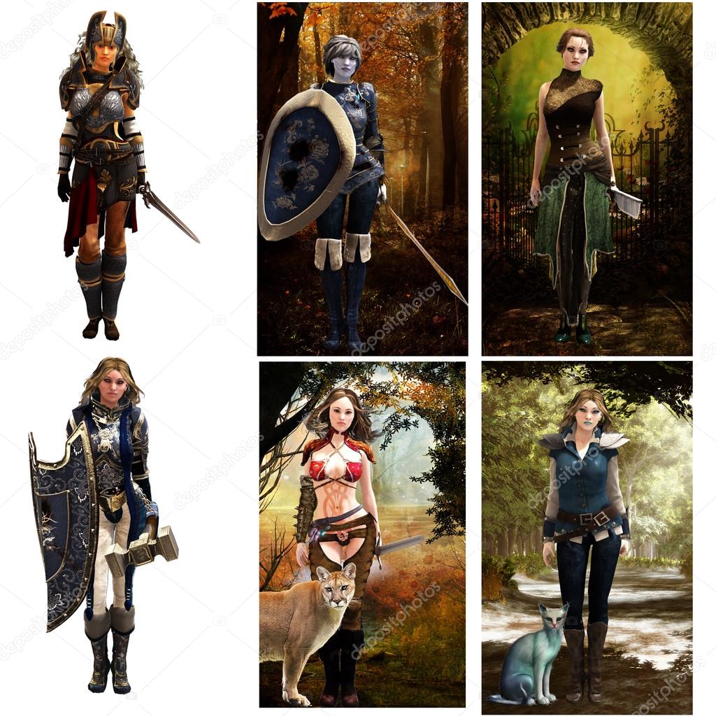 Fantasy female characters