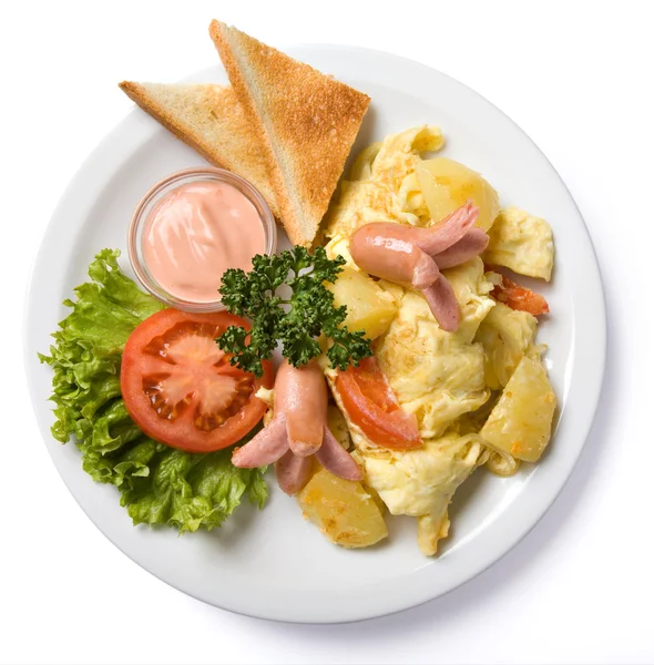 Omelette di paese — Foto Stock