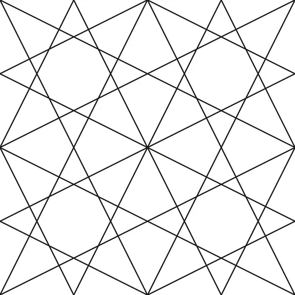 Розкішна Текстура Перехресними Лініями Геометричний Безшовний Візерунок Контурному Стилі Абстрактні Стоковий вектор