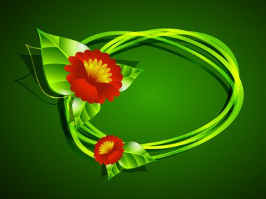 soyut ilkbahar geometrik arka plan metin için yer ile. konuşma balonu.