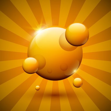 parlak damla konuşma balonu