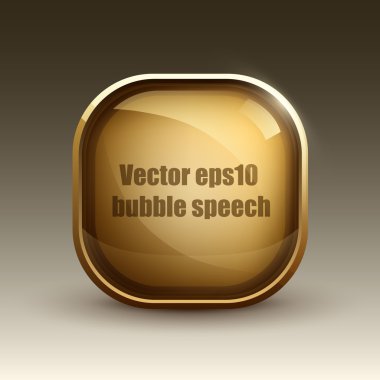 Altın web düğmesi