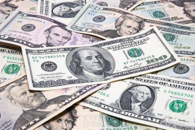 Dolar para arkaplanı.