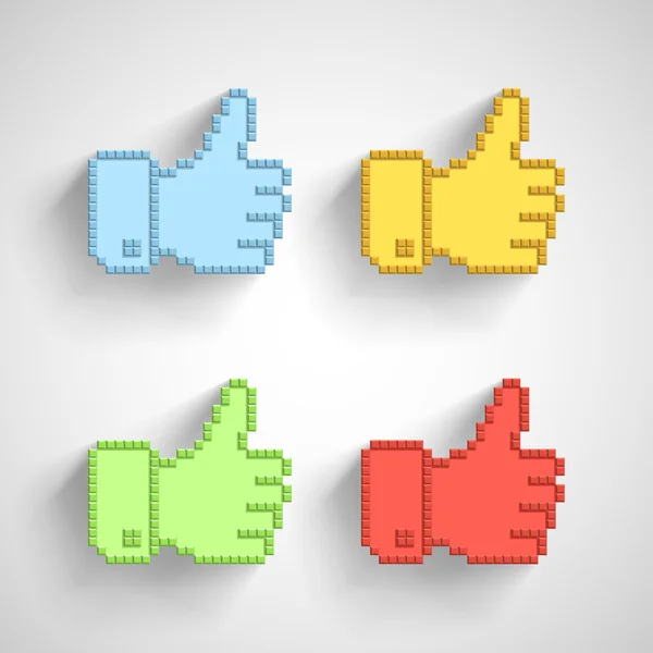 Thumb up icon — Stock Vector
