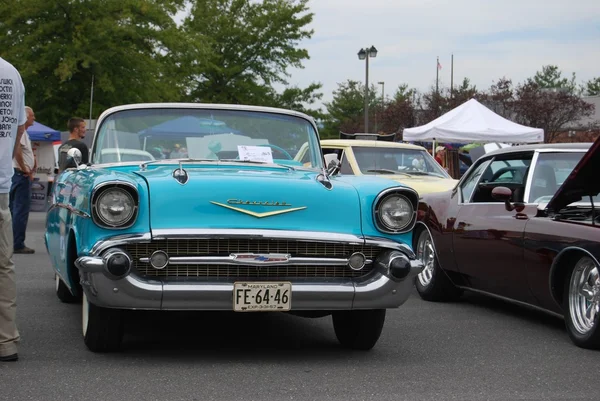 1957-ben Chevrolet Bel Air kabrió — Stock Fotó