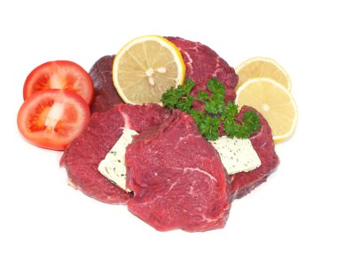 Kabuklu gelen taze çiğ et