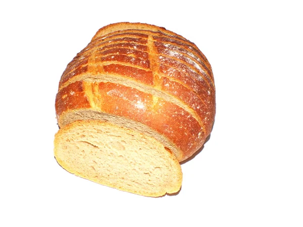 Fresh bread from flour from the baker — Stock Photo, Image