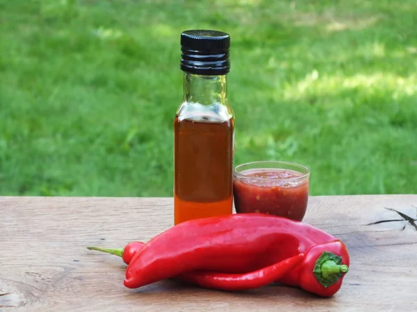 Vörös chili paprika — Stock Fotó