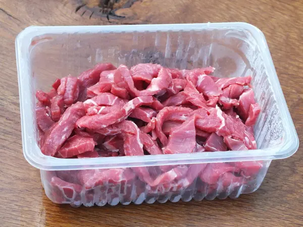 未加工肉のビーフ — ストック写真