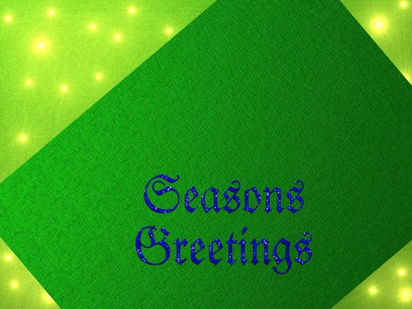 Bright festive background with writing as a Christmas card — Stock Photo, Image