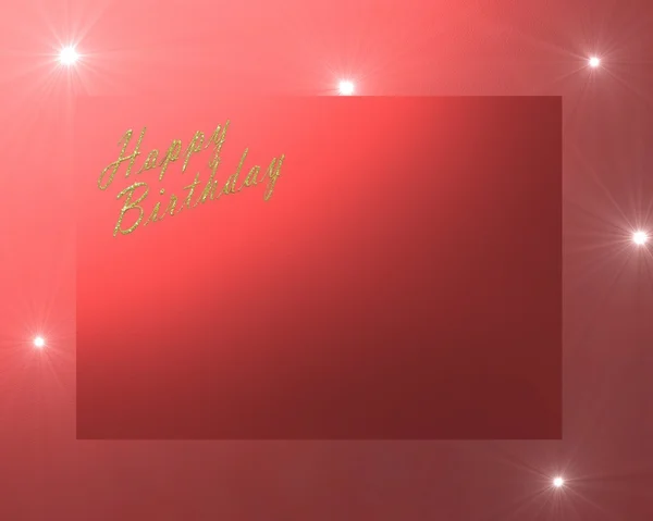 Happy birthday background — Stock Photo, Image