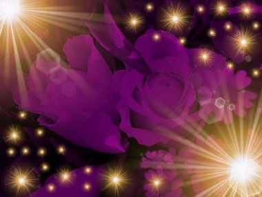 ince yapısı ile küçük soyut renkli desen