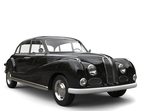 Cool Black Vintage Luxury Car — Stock Photo, Image