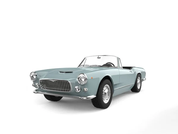 Vintage Pale Blue Cabriolet Convertible Car — Stock Photo, Image