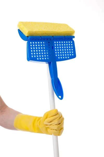 Faccende domestiche: Mopping — Foto Stock
