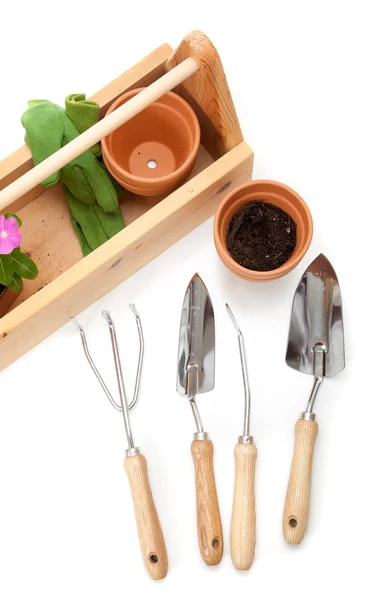 Gardener's Tote Box — Stock Photo, Image