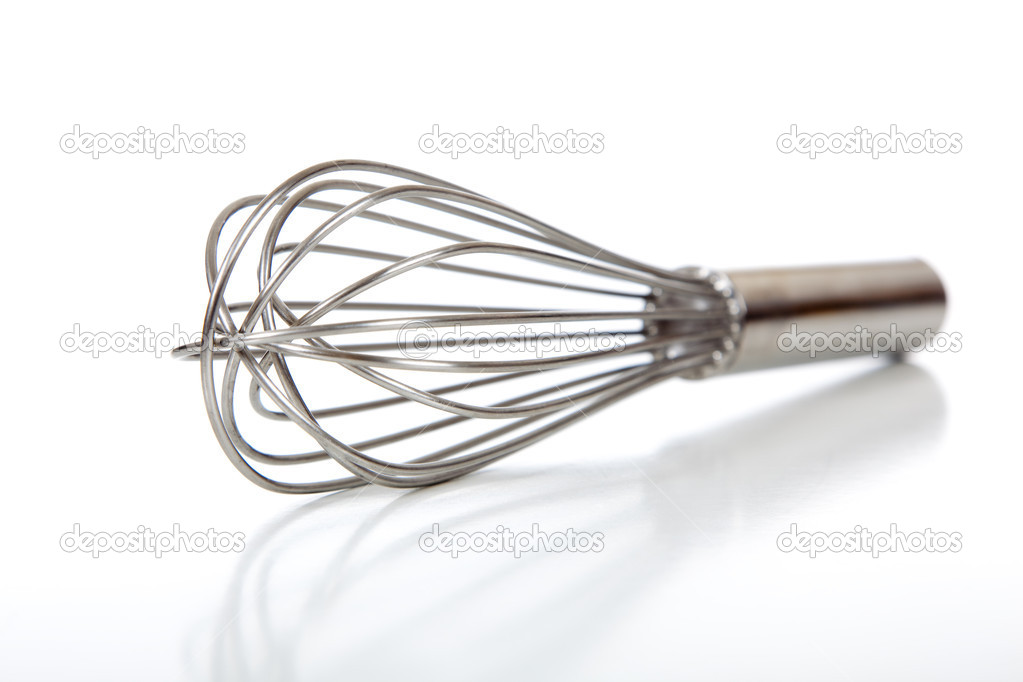 Wire Whisk or Whip on White