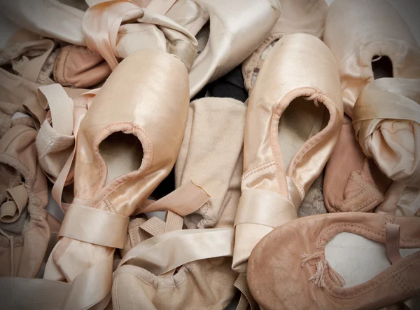 Scarpe da balletto o pantofole — Foto Stock