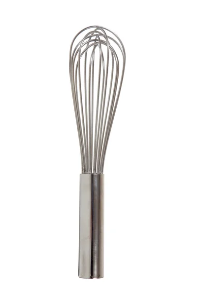Wire Whisk or Whip on White — Stock Photo, Image