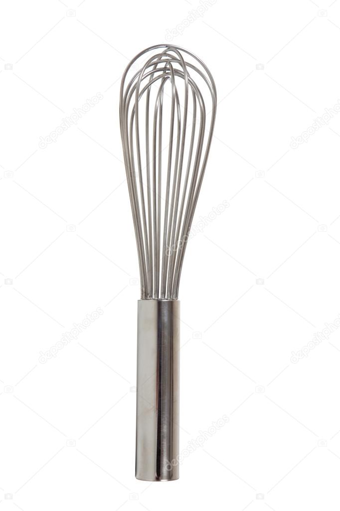 Wire Whisk or Whip on White