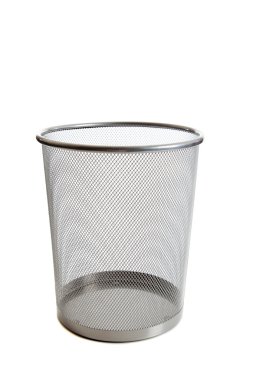 boş kafes çöp sepeti