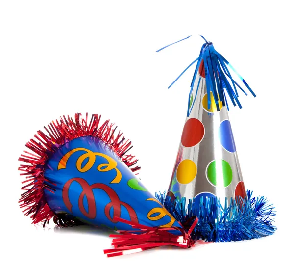 Birthday party hats — Stock Photo, Image