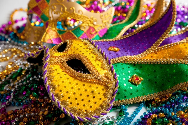 Máscara de Mardi Gras fondo — Foto de Stock