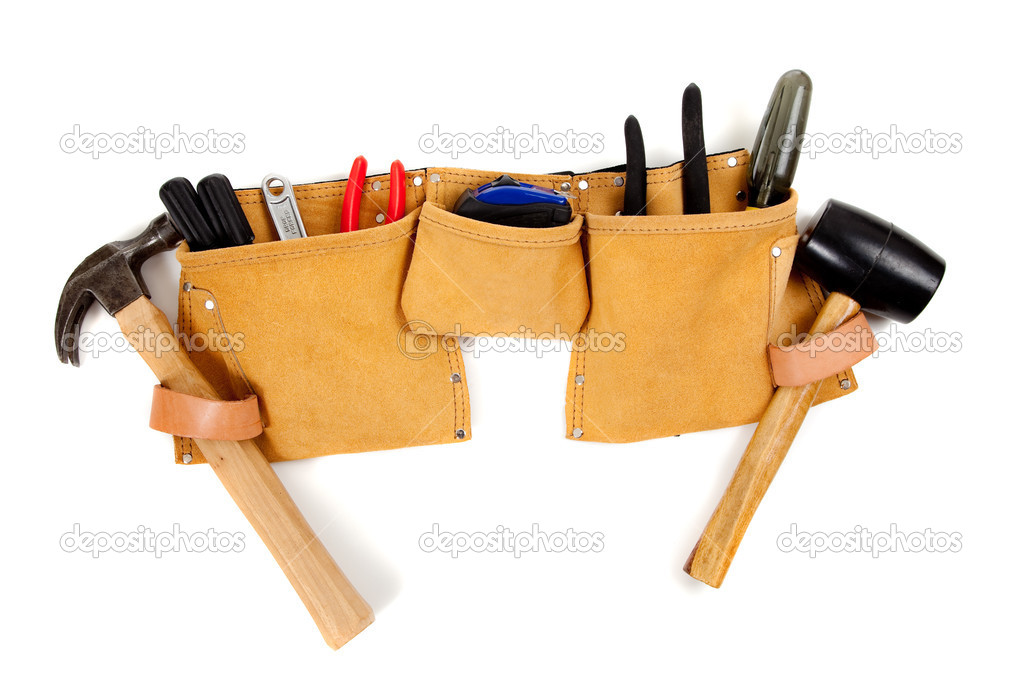 Toolbelt with tools