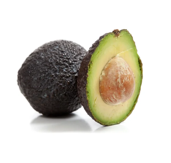 Avocado su sfondo bianco — Foto Stock