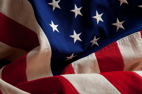 Hintergrund einer amerikanischen Flagge — Stockfoto