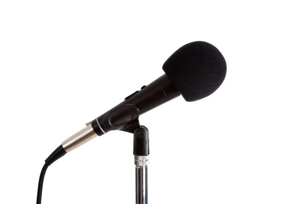 Microphone on a stand — Stock Photo, Image