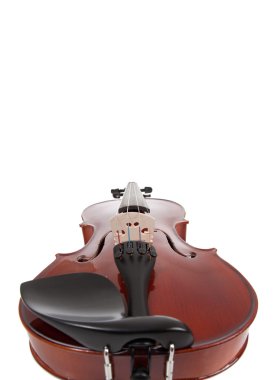 beyaz kopya alanı ile keman