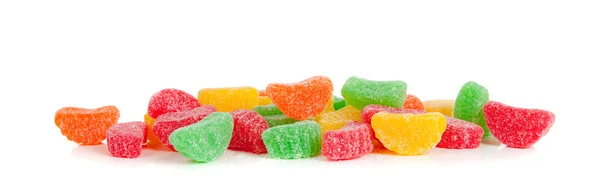 Multi-colored sugared fruit chews — Stock Photo, Image