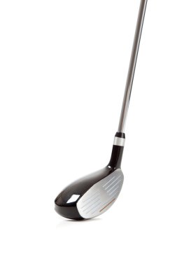 beyaz boşaltmak ile golf kulüp