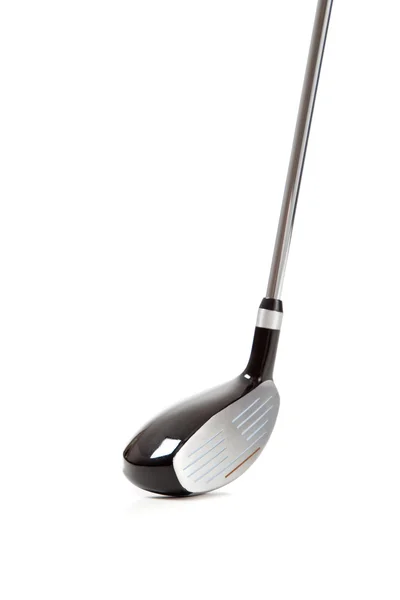 Ein Golfschläger auf weiß mit Copyspace — Stockfoto