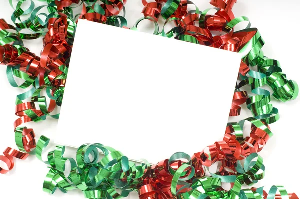 Notecard arco de Natal — Fotografia de Stock