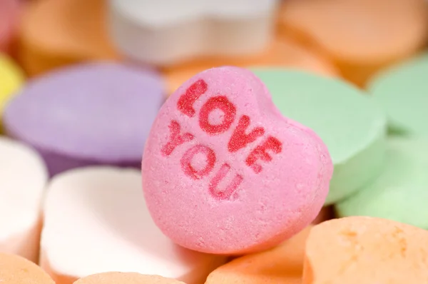 Valentýnské bonbony — Stock fotografie