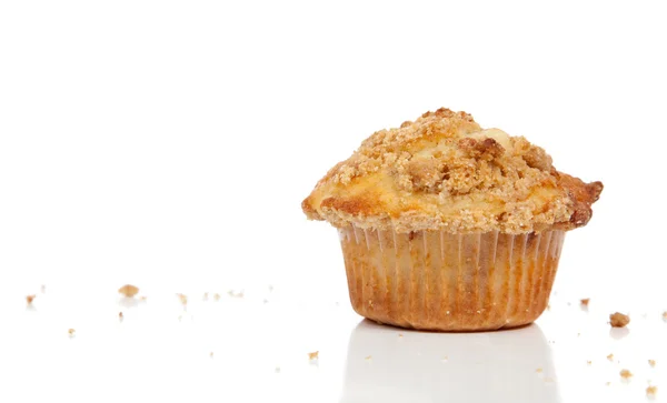 Un muffin streusel de canela — Foto de Stock