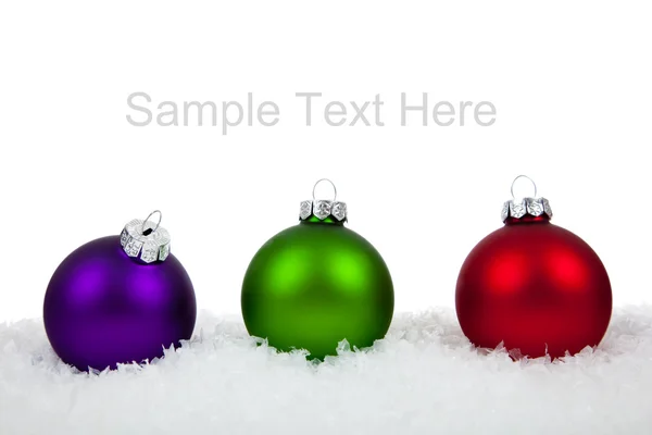 Christmas ornaments — Stock Photo, Image