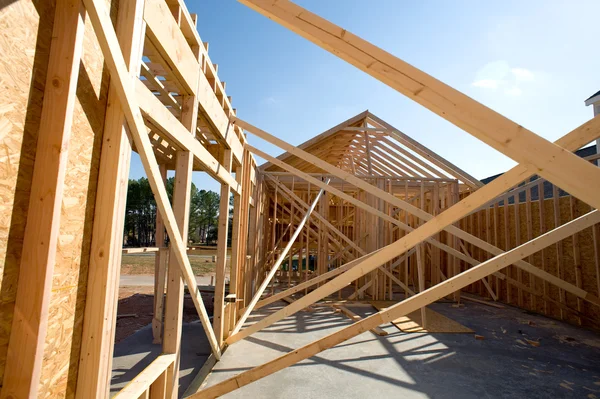 Construção de casa nova — Fotografia de Stock