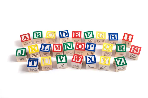 Alphabet Blocks — Stock Photo, Image