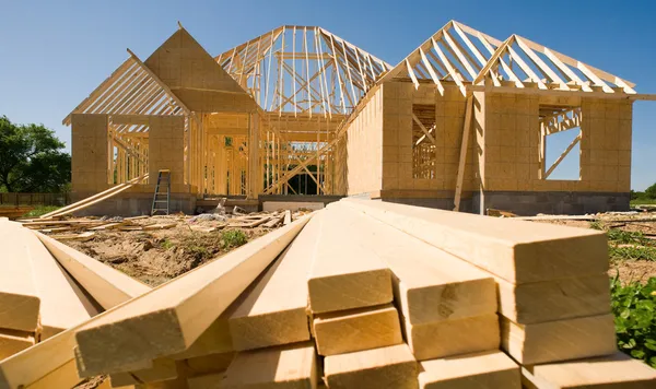 New Home Construction — Stock Photo, Image