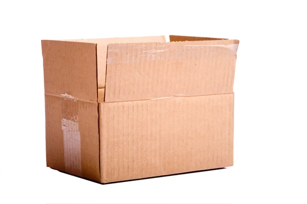 Brown Cardboard Box — Stock Photo, Image